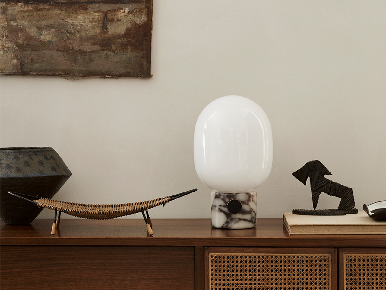 JWDA Table Lamp - Marble - Quickship