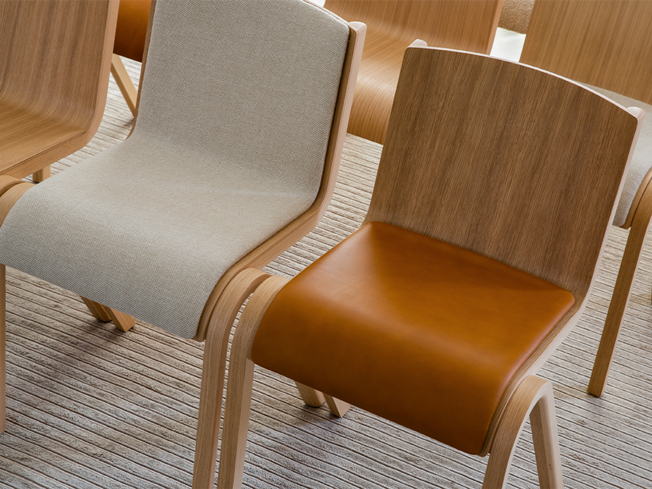 Ready Dining Chair - Front Upholstered