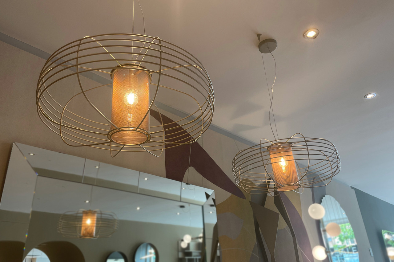 Cattelan Italia Galaxy Pendant Light - Nickel