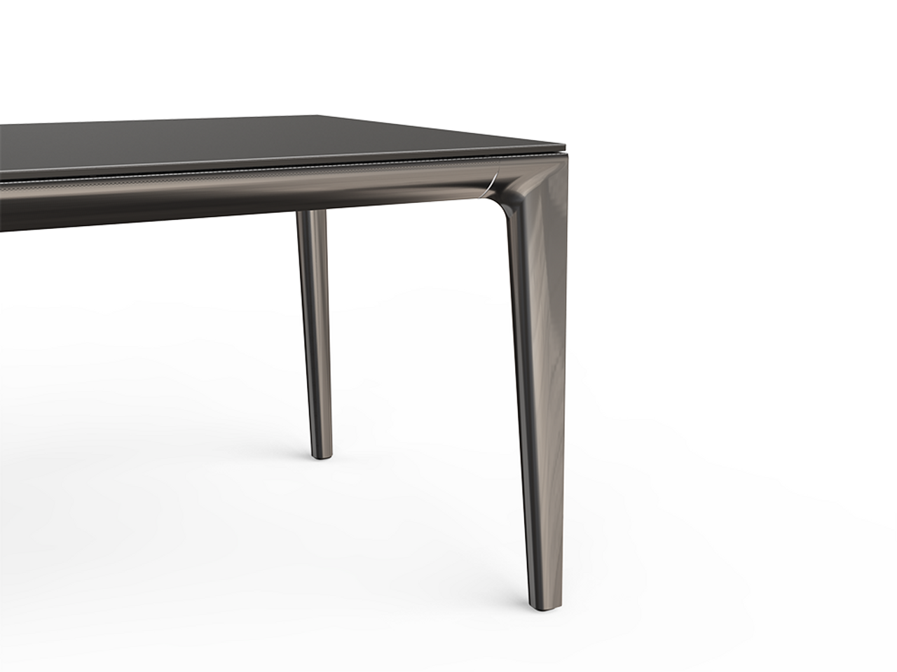 Duke Dining Table - Glass Top