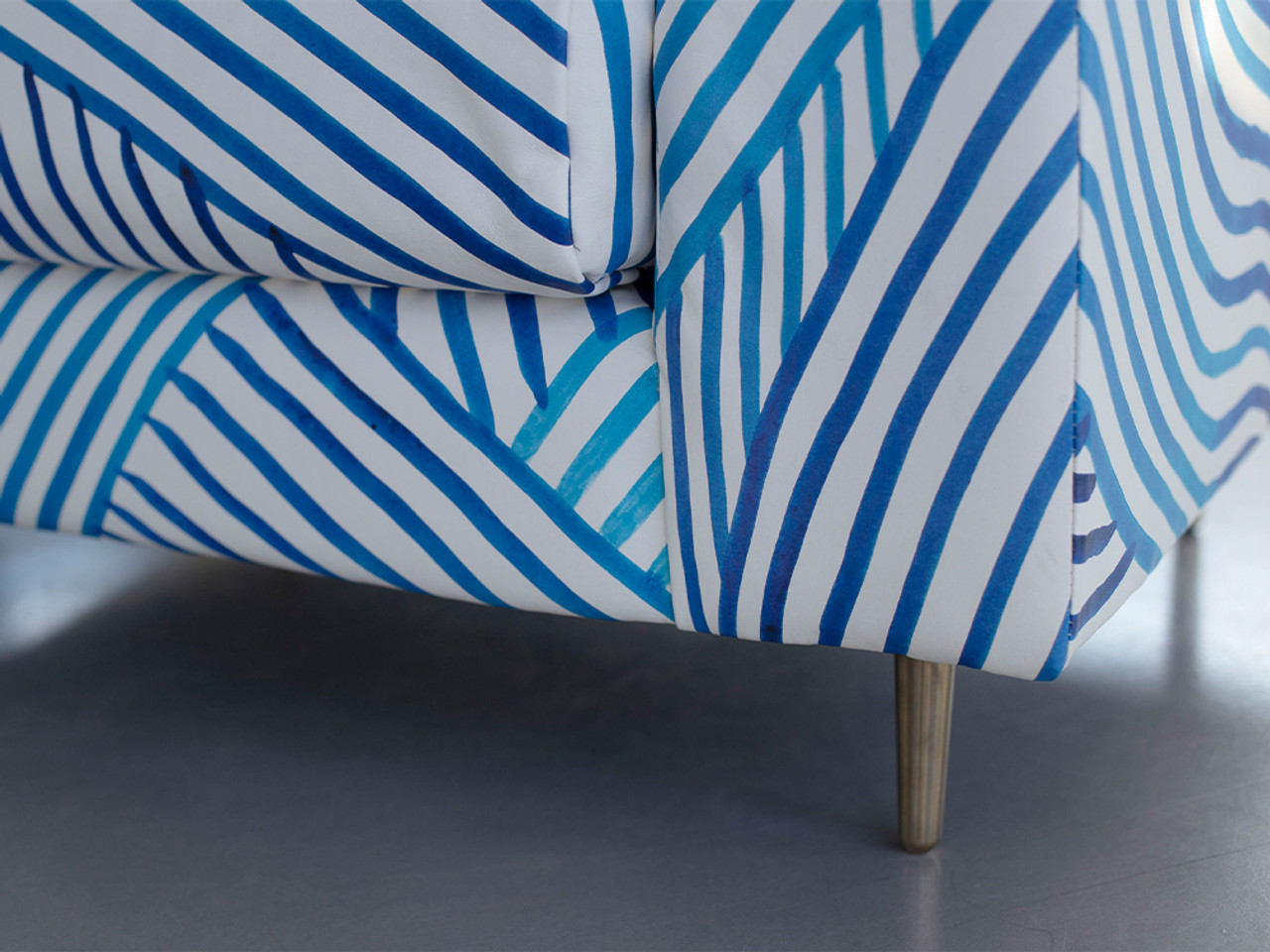 Inky Dhow Ripple Armchair