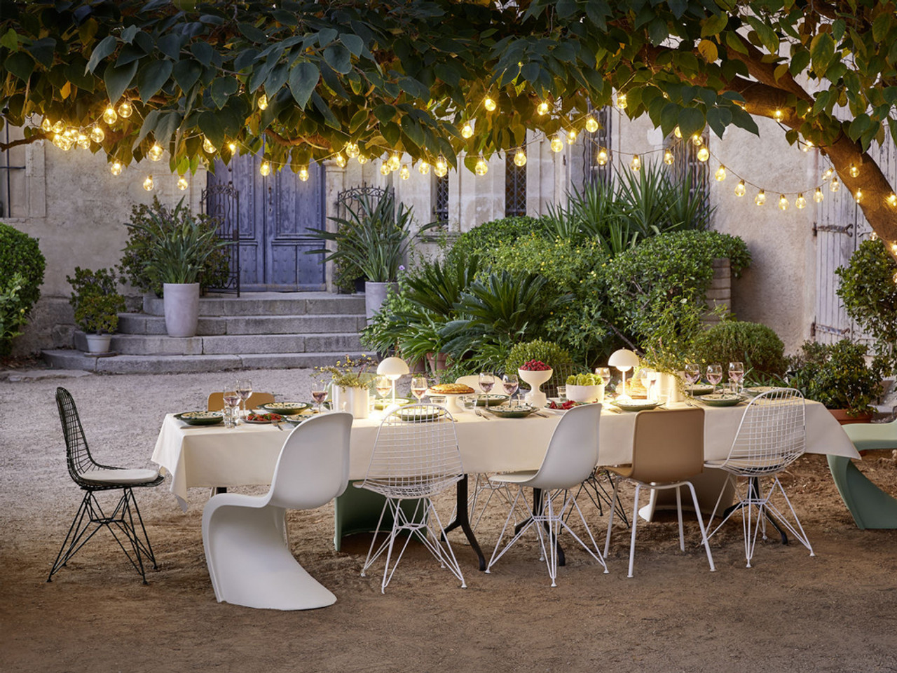 HAL Wood Dining Chair - Upholstered Seat