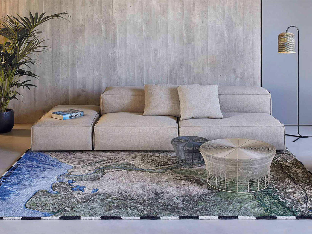 Plastic Rivers Rug