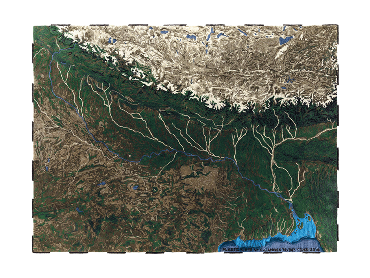 Plastic Rivers Rug
