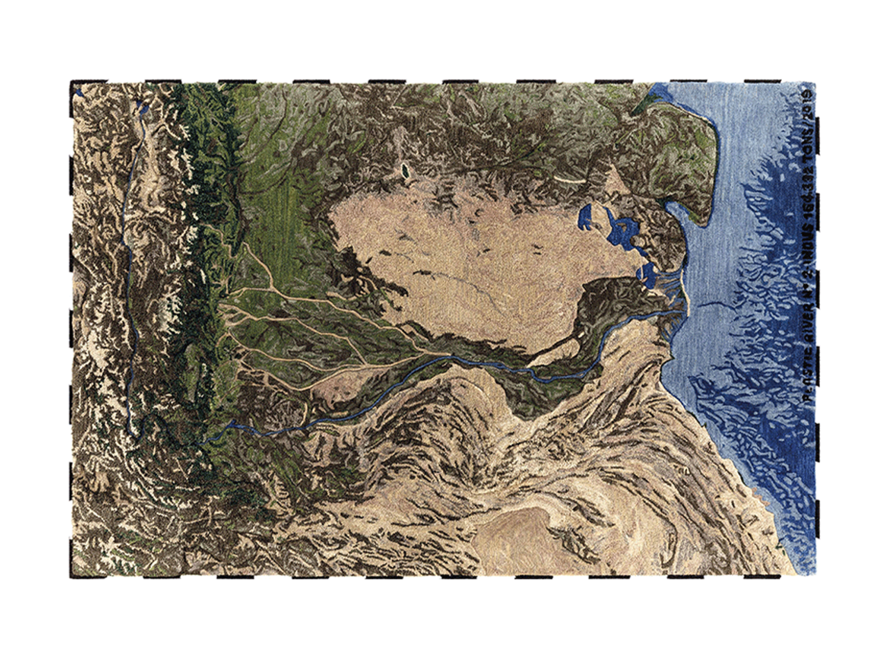 Plastic Rivers Rug