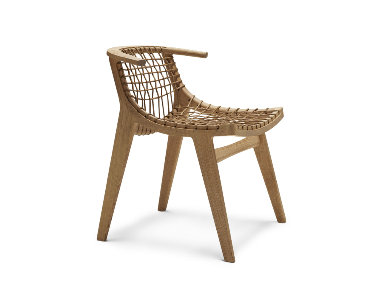 Klismos Dining Chair with Arms 