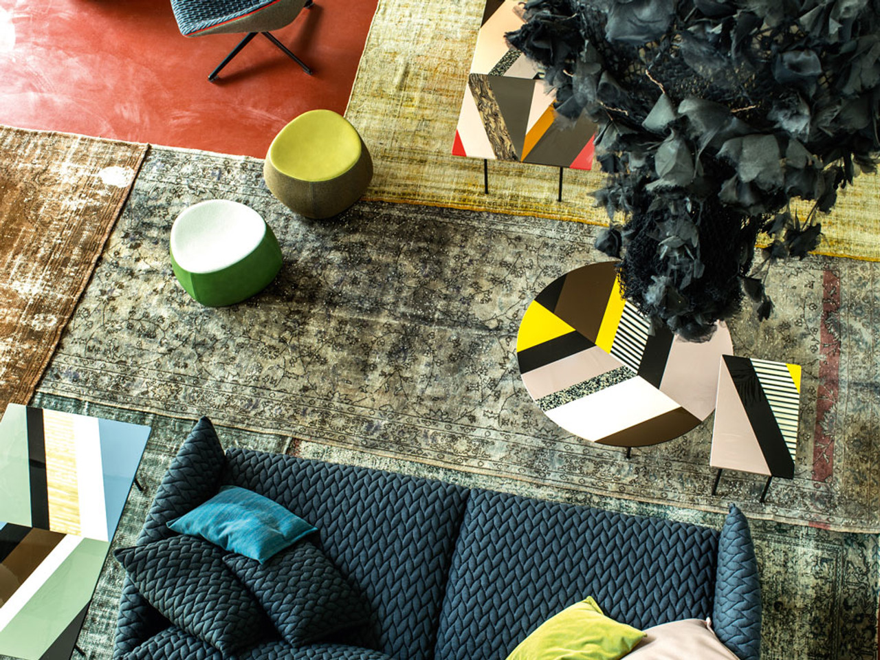 Fishbone Coffee Table