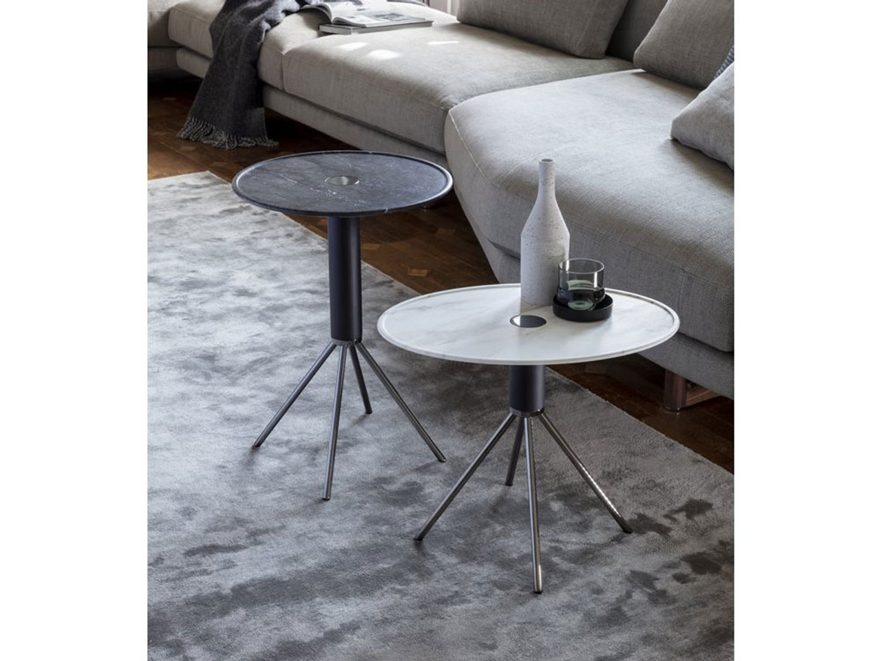 Porada Jelly Side Tables - Marble - by C. Ballabio