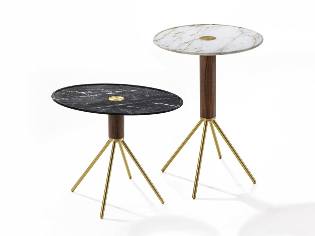 Porada Jelly Side Tables - Marble - by C. Ballabio