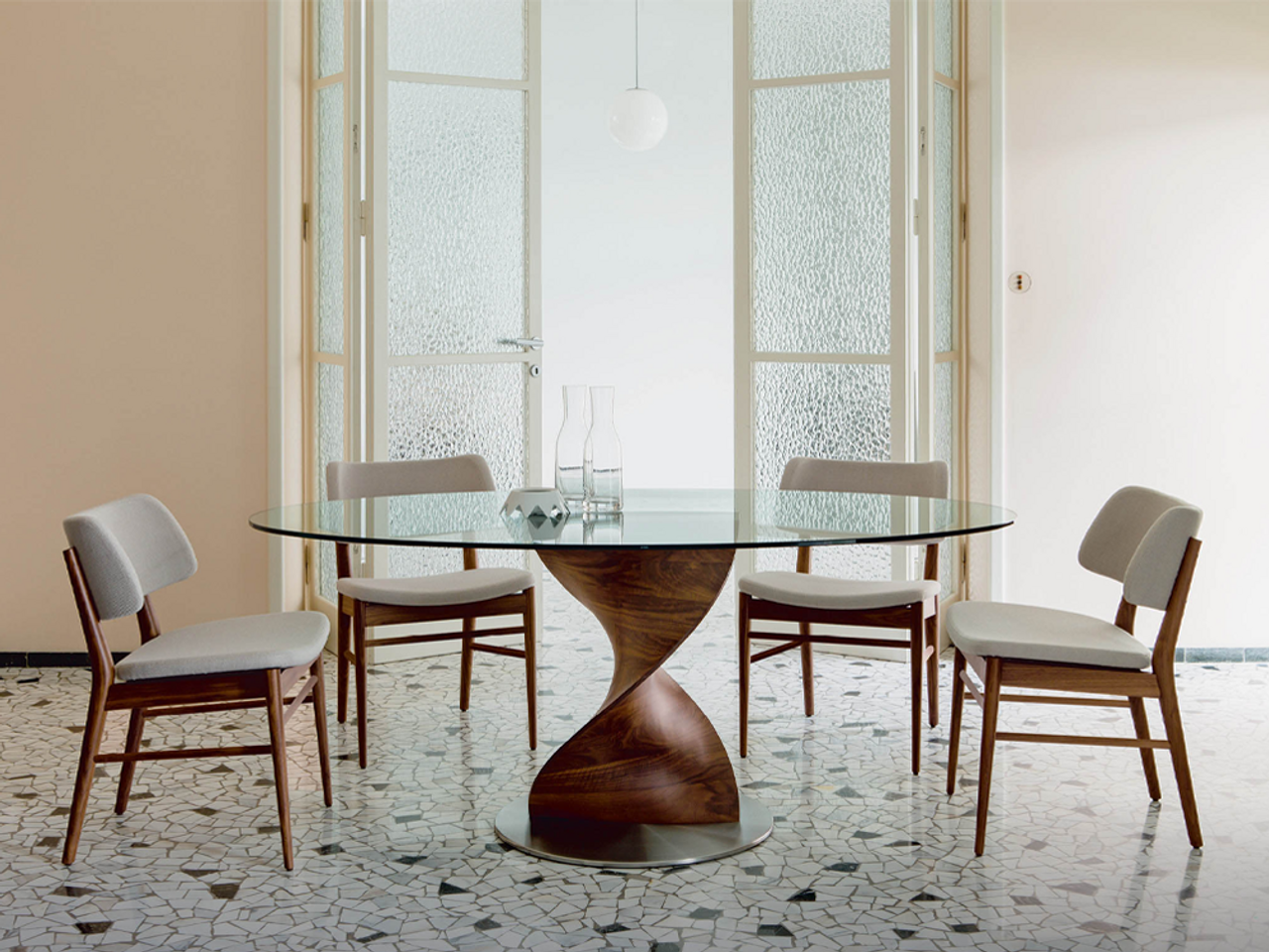 Elika Round Dining Table