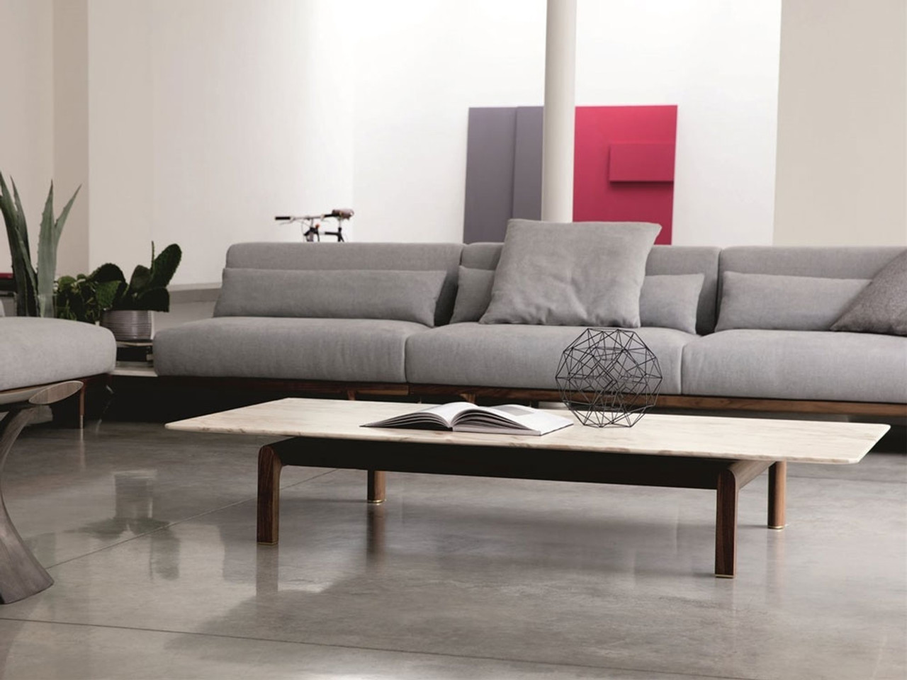 Porada Quay Rectangle Coffee Table by Gabriele and Oscar Buratti 