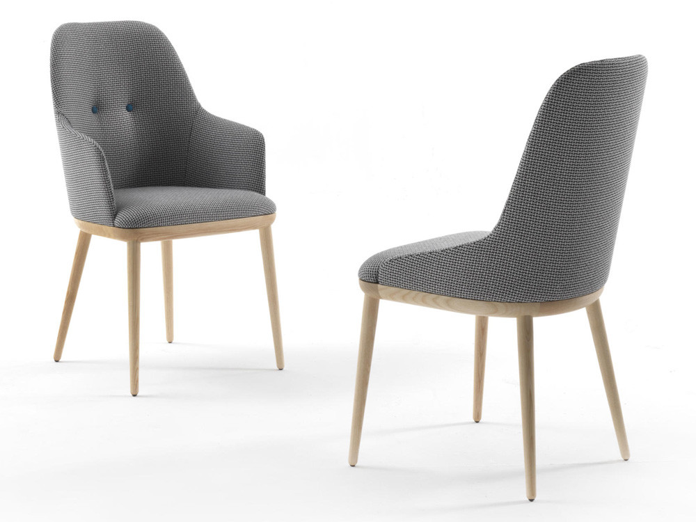  Porada Connie Dining Chair with Arms by C. Ballabio