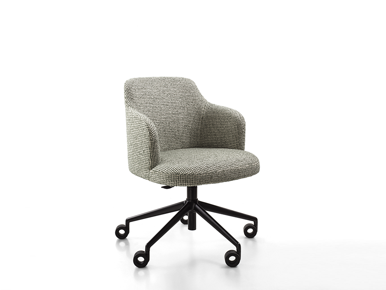 Abby Swivel Armchair - Castors