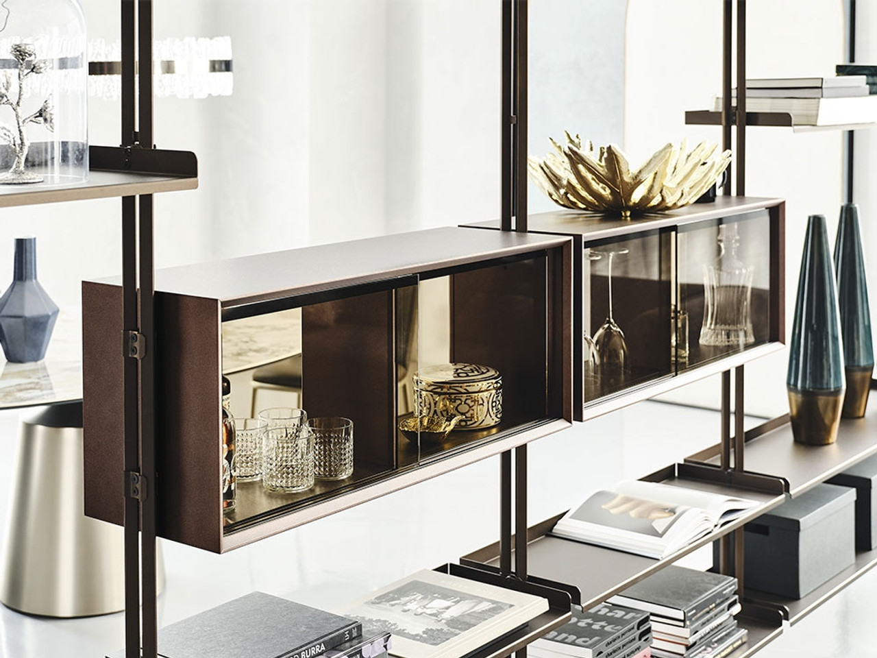 Cattelan Italia Freeway Composition Bookshelves by Giorgio Cattelan