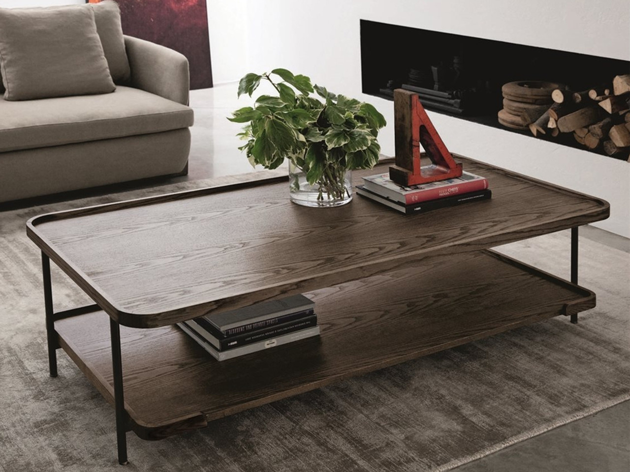Porada Koster 150 x 80 Wood by Staffan Tollgard