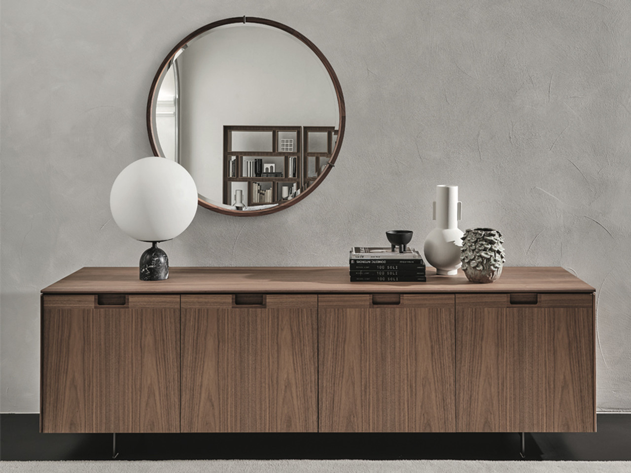 Matics 4 Sideboard - Wooden Front