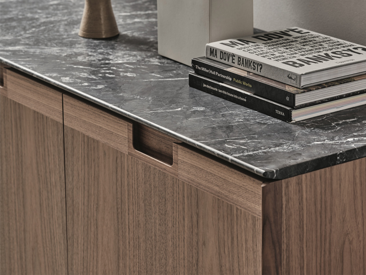 Matics 4 Sideboard - Wooden Front