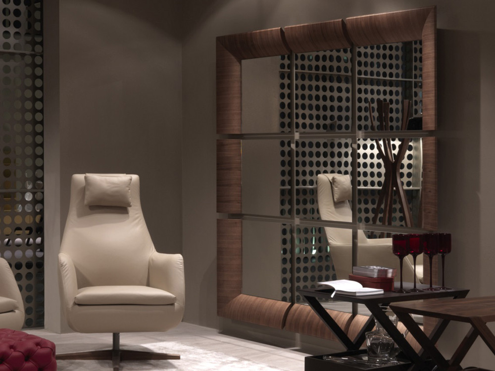 Porada Triple Wall Mirror by T. Colzani