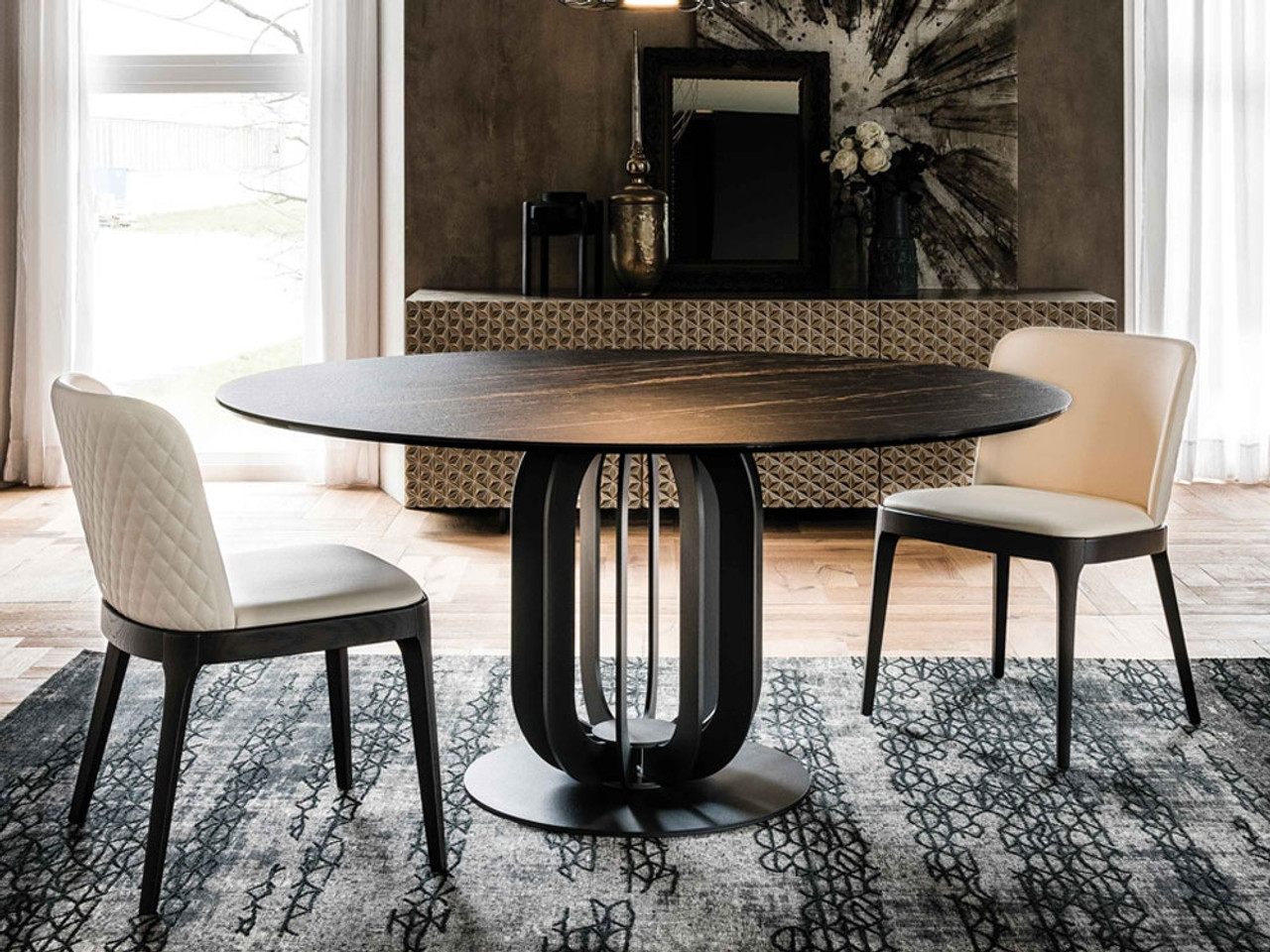 Cattelan Italia Soho Keramik Dining Table by Brogliato & Traverso