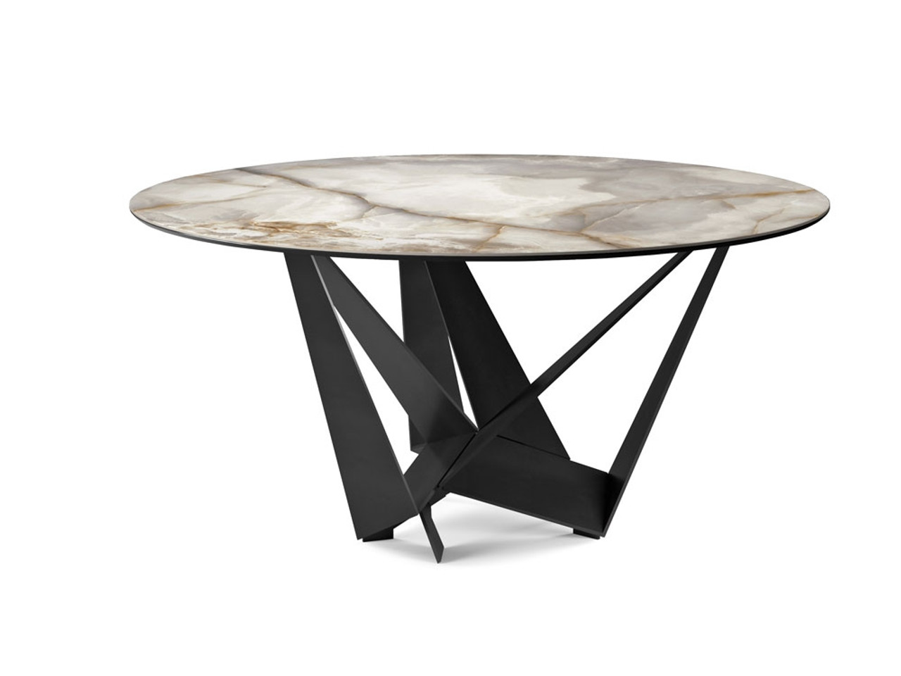 Cattelan Italia Skorpio Keramik Round Dining Table by Paolo Cattelan