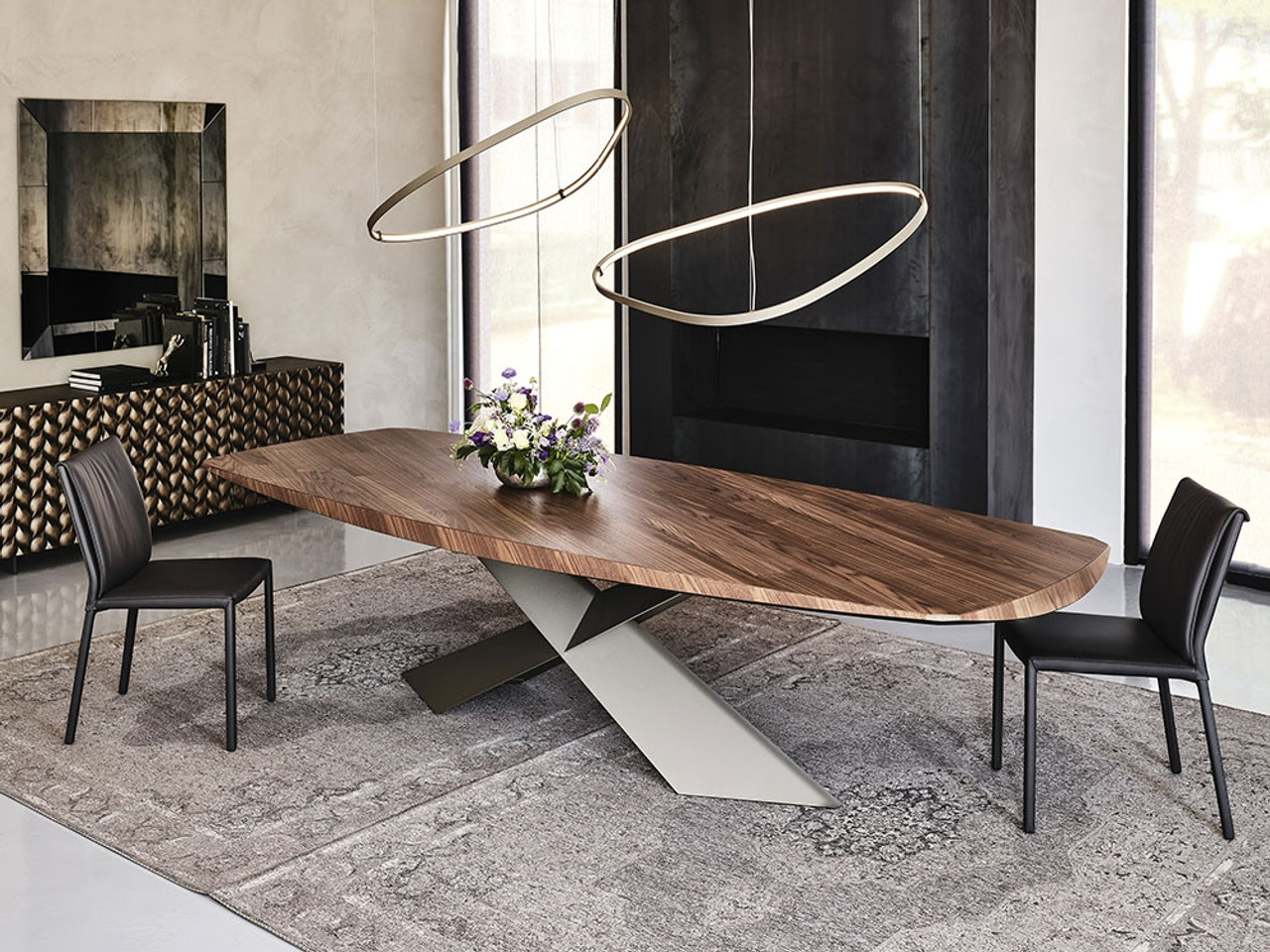 Cattelan Italia Tyron Wood Dining Table by Paolo Cattelan 