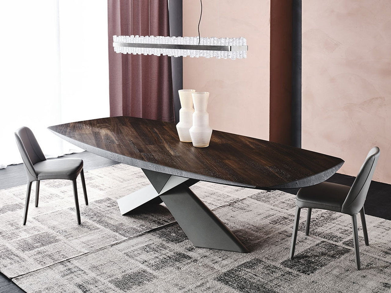 Cattelan Italia Tyron Wood Dining Table by Paolo Cattelan 