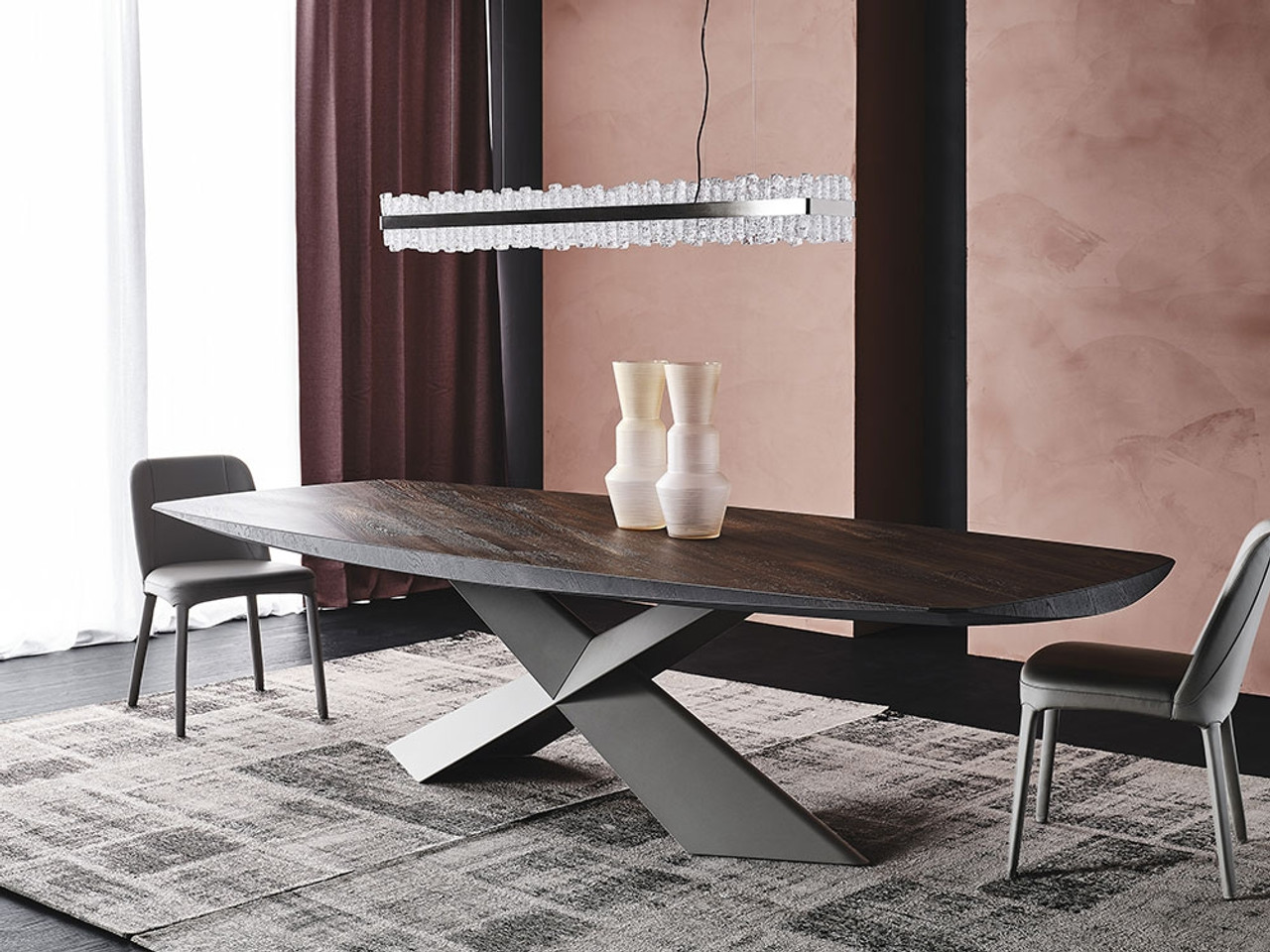 Cattelan Italia Tyron Wood Dining Table by Paolo Cattelan 