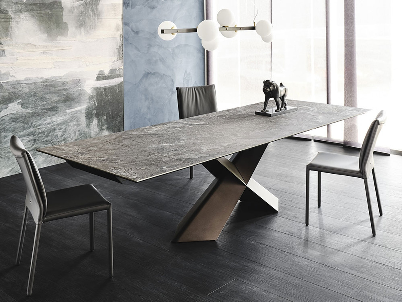 Cattelan Italia Tyron Keramik Drive Dining Table by Paolo Cattelan 