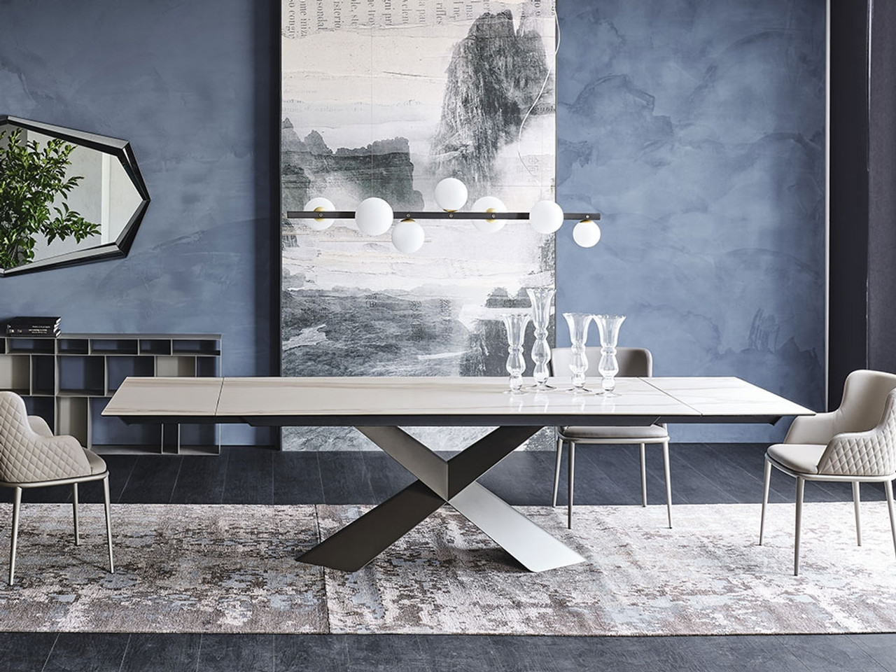 Cattelan Italia Tyron Keramik Drive Dining Table by Paolo Cattelan 