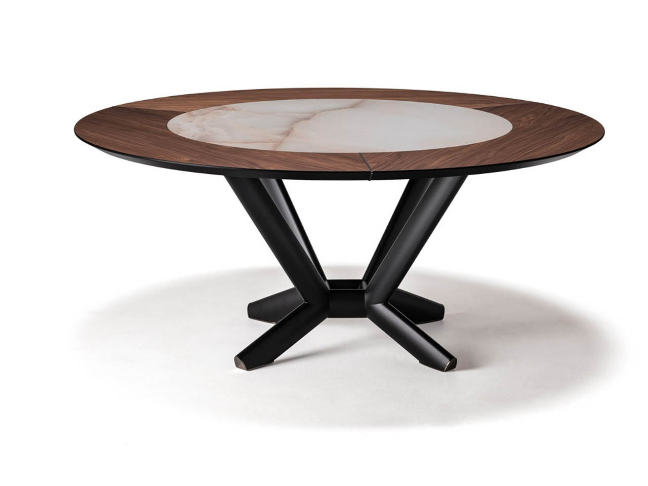 Cattelan Italia Planer Ker-Wood Dining Table Round by Paolo Cattelan