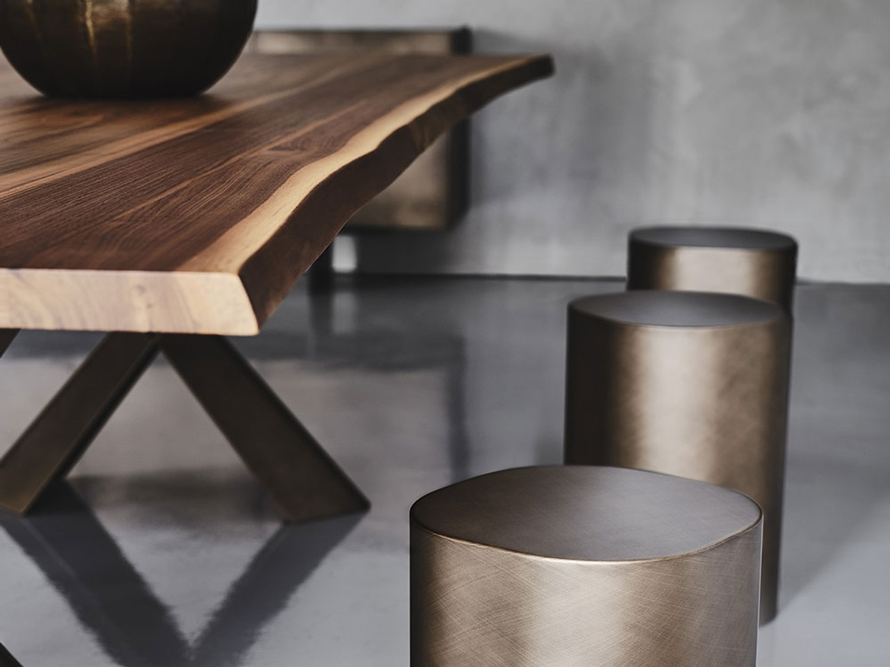 Cattelan Italia Mad Max Wood Dining Table by Paolo Cattelan 