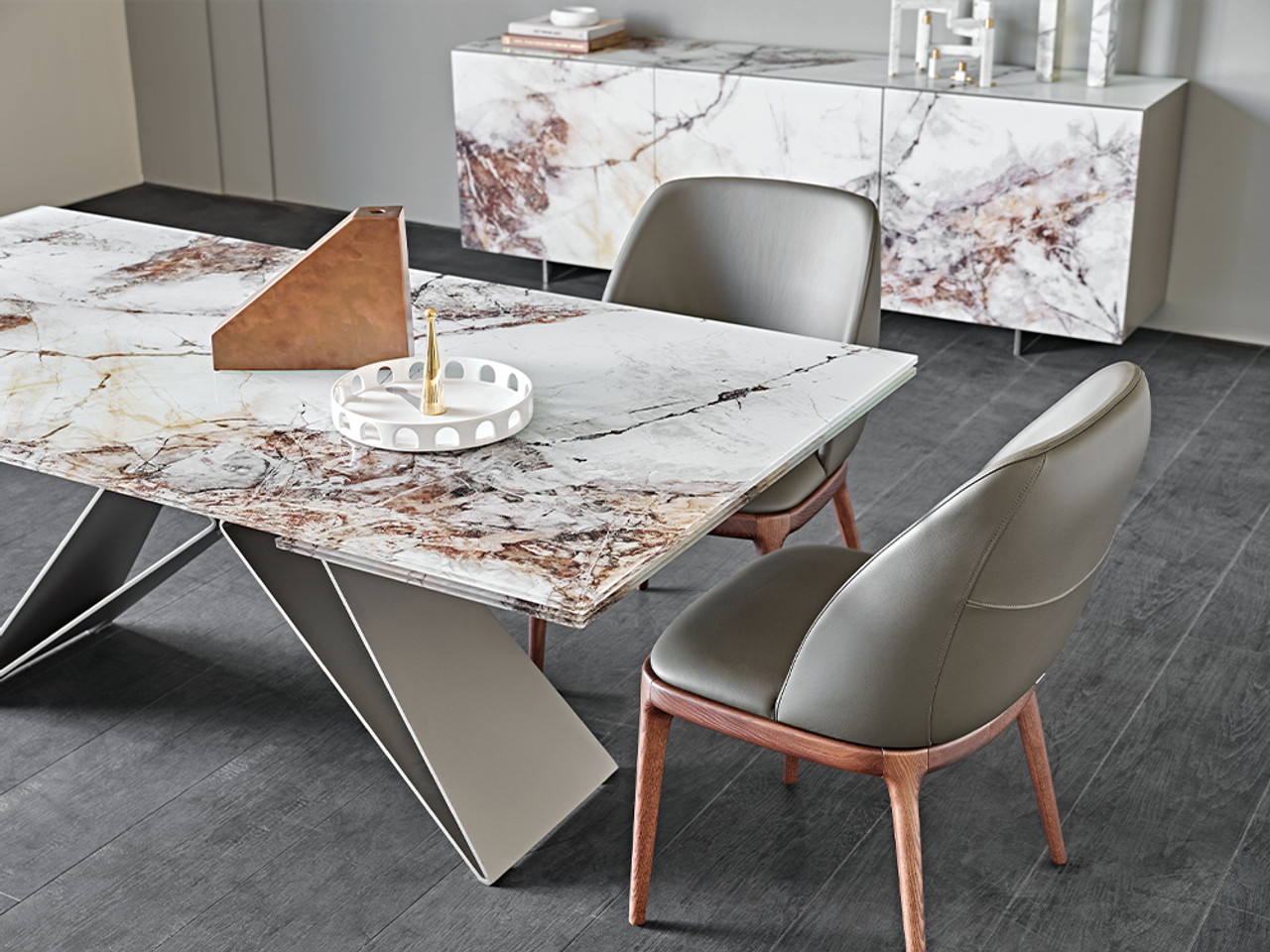 Premier Crystalart Drive Dining Table
