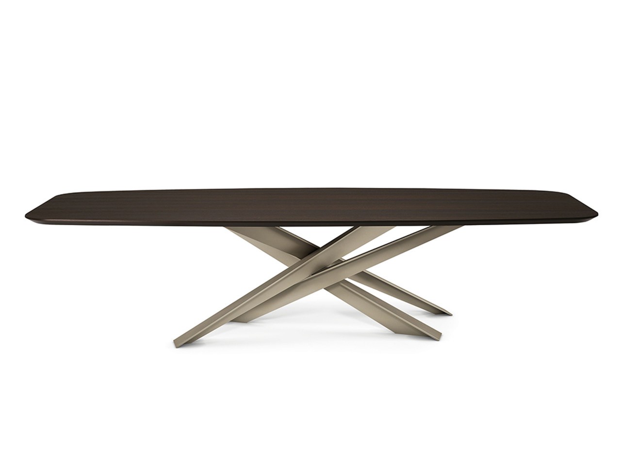 Lancer Dining Table - Wood Top