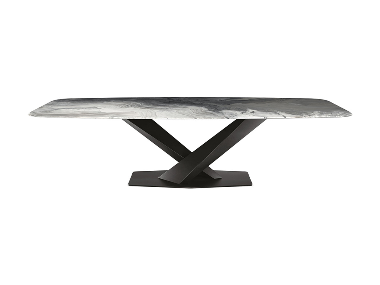 Stratos Crystalart Dining Table