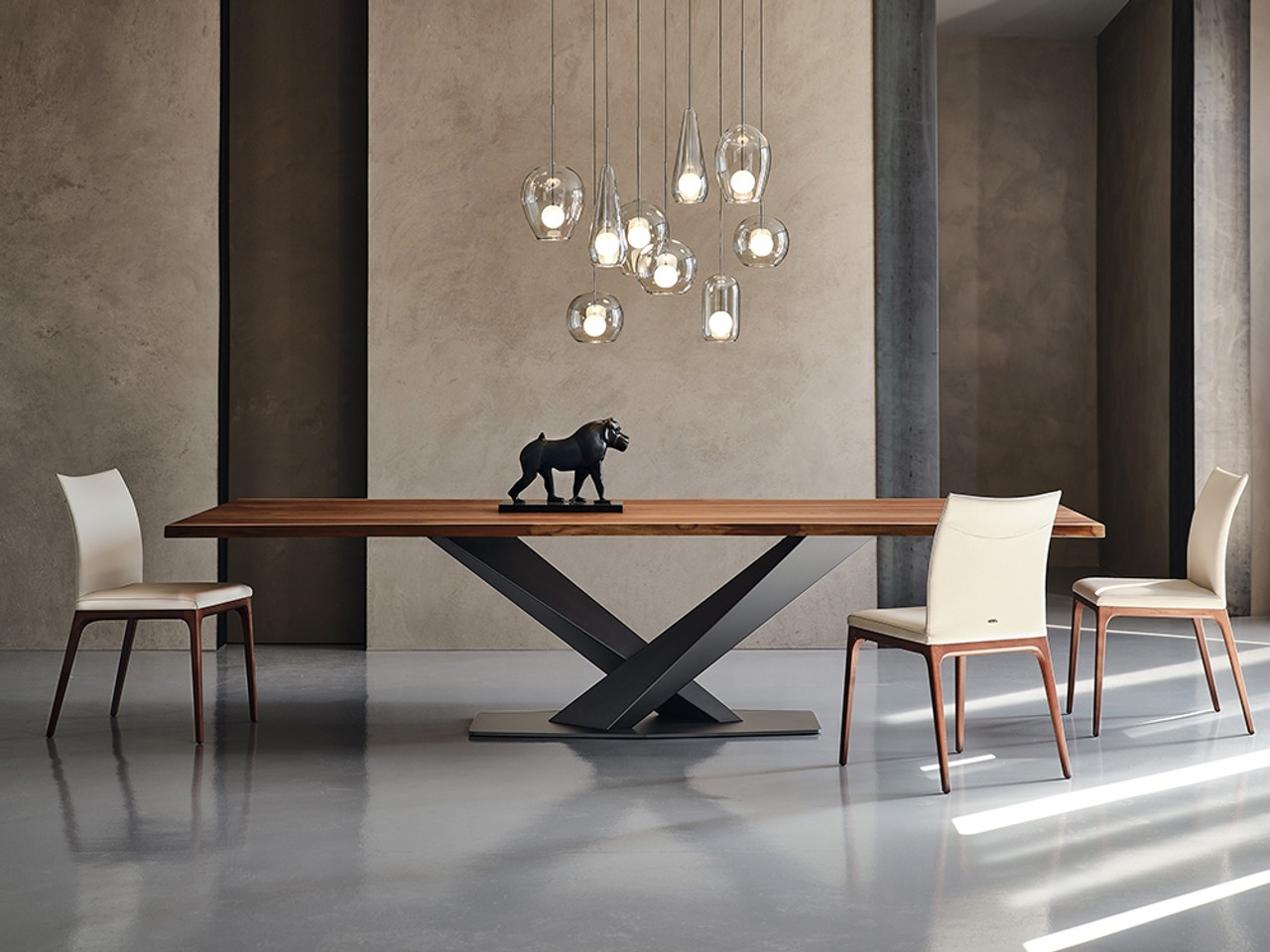 Cattelan Italia Stratos Wood Dining Table by Studio Kronos