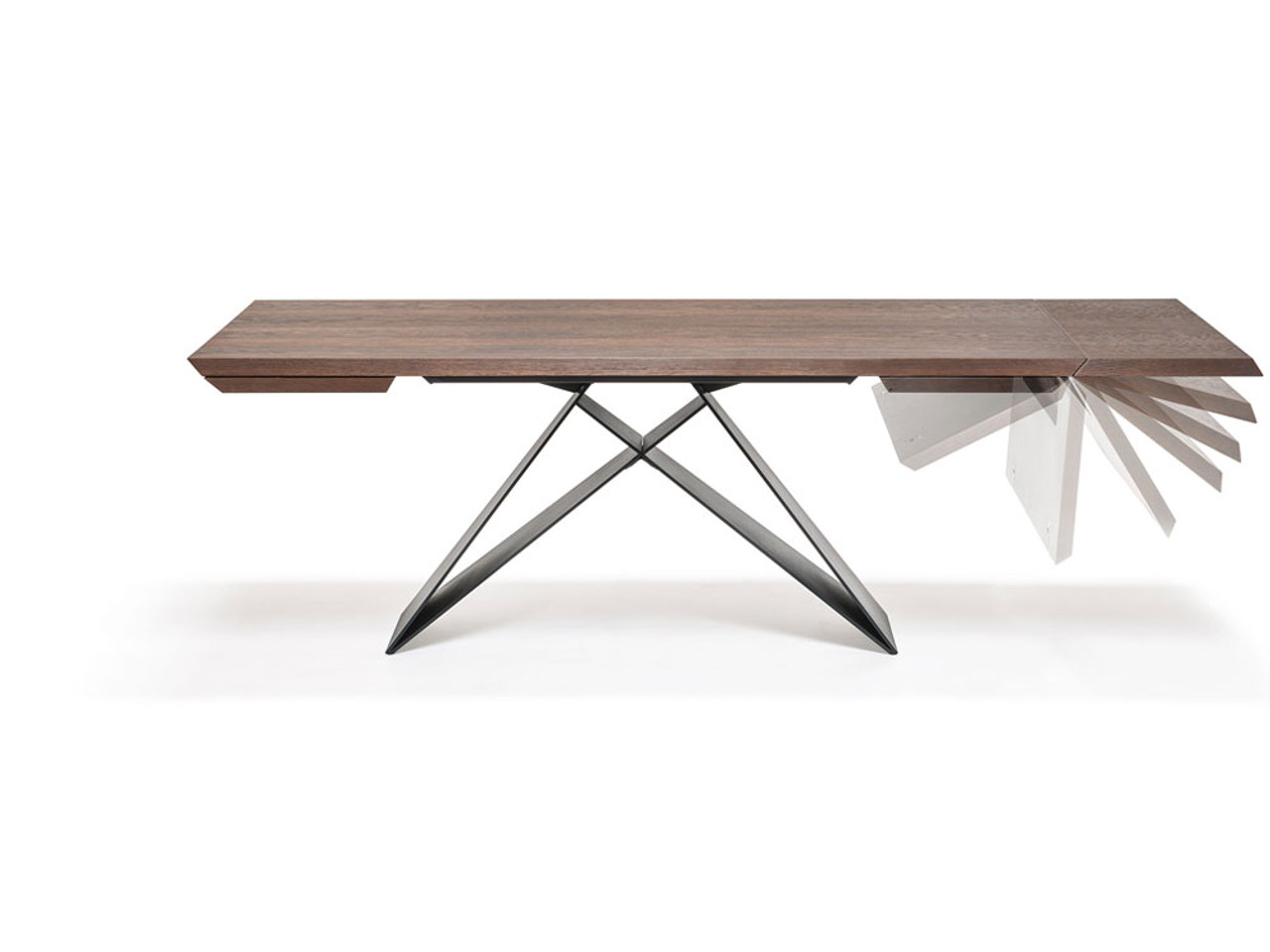 Cattelan Italia Premier Wood Drive Extending Dining Table