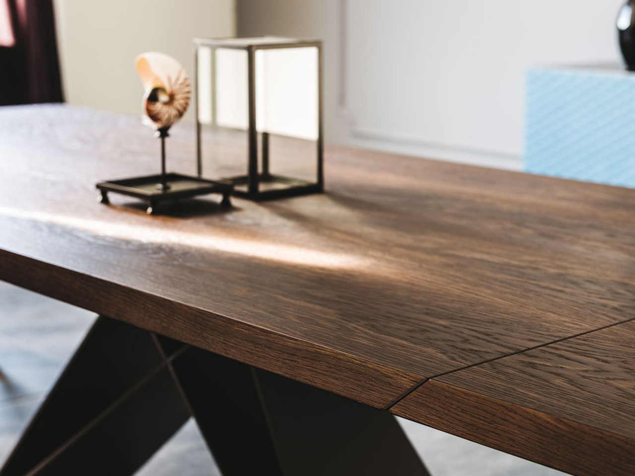 Cattelan Italia Premier Wood Drive Extending Dining Table