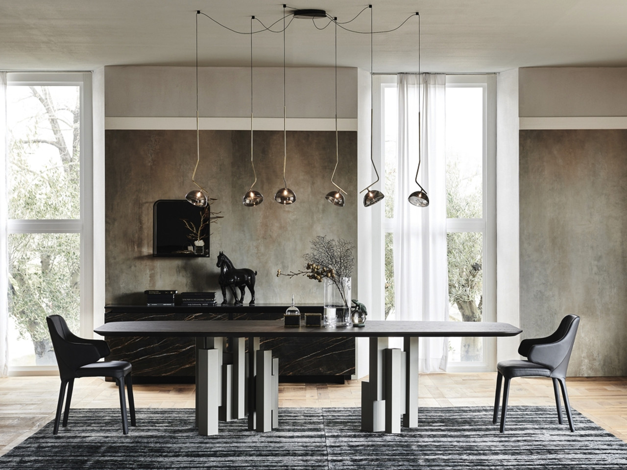 Buy Cattelan Italia Skyline Wood Dining Table