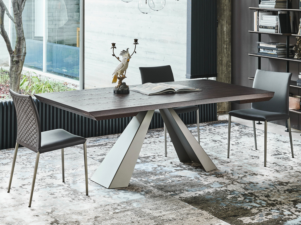 Eliot Wood Drive Dining Table