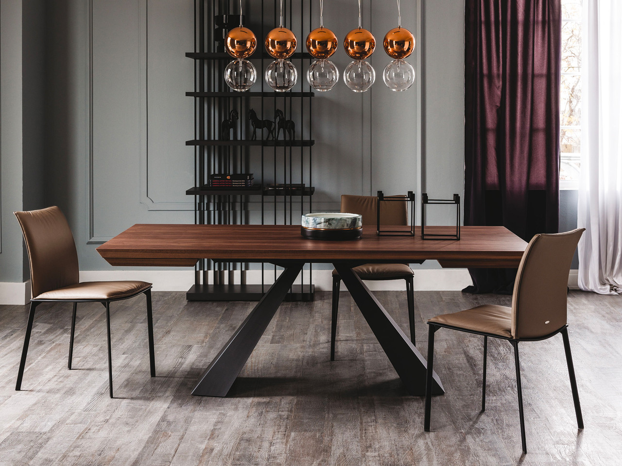 Eliot Wood Drive Dining Table
