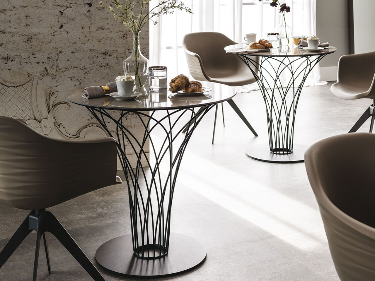 Cattelan Italia Nido Keramik Bistro Table by Brogliato & Traverso