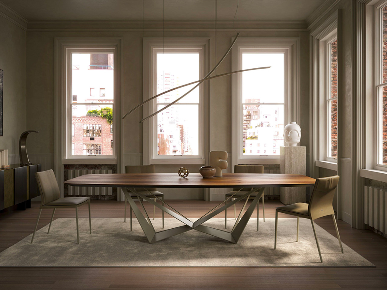 Skorpio Wood Dining Table