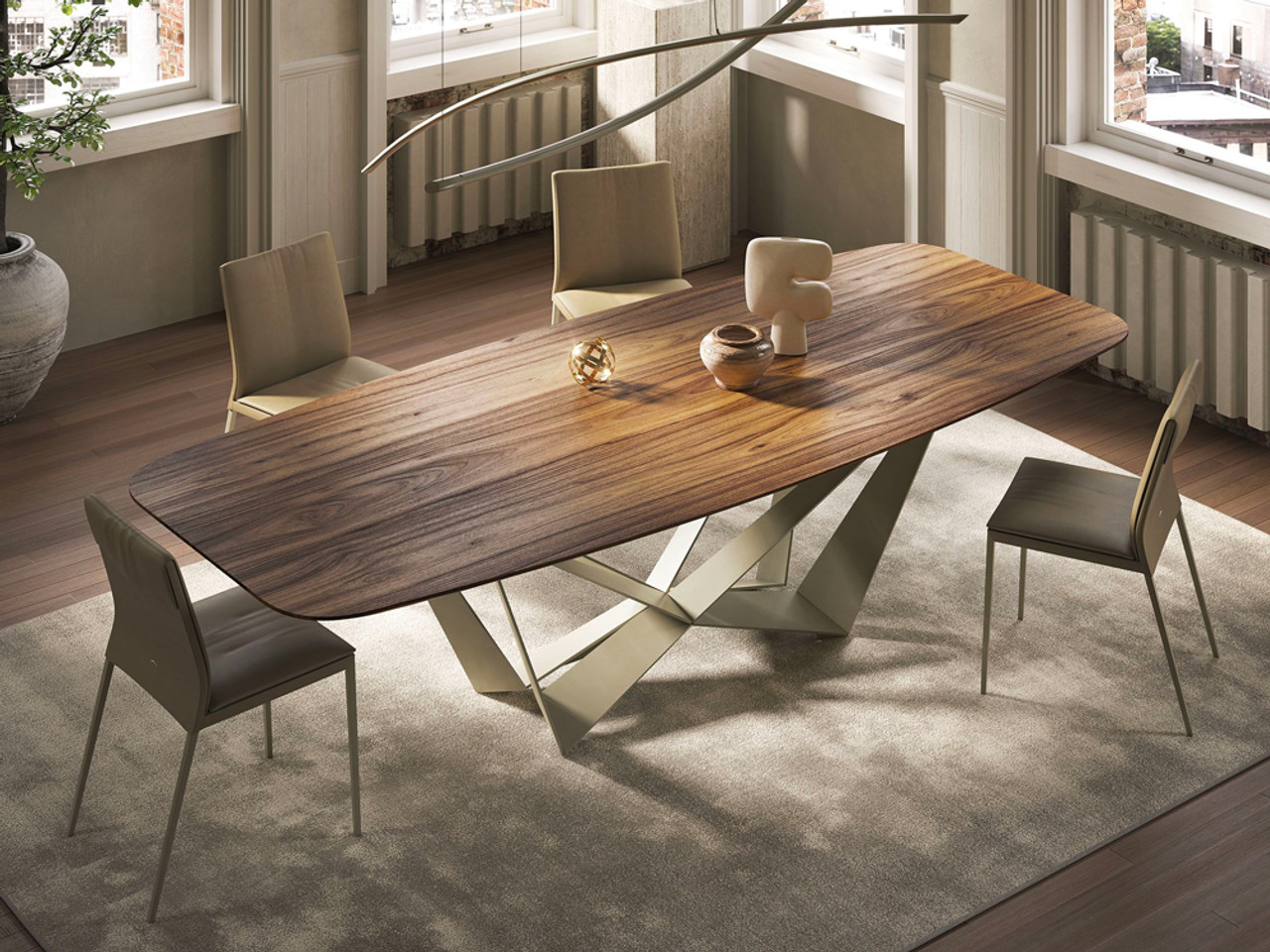 Skorpio Wood Dining Table
