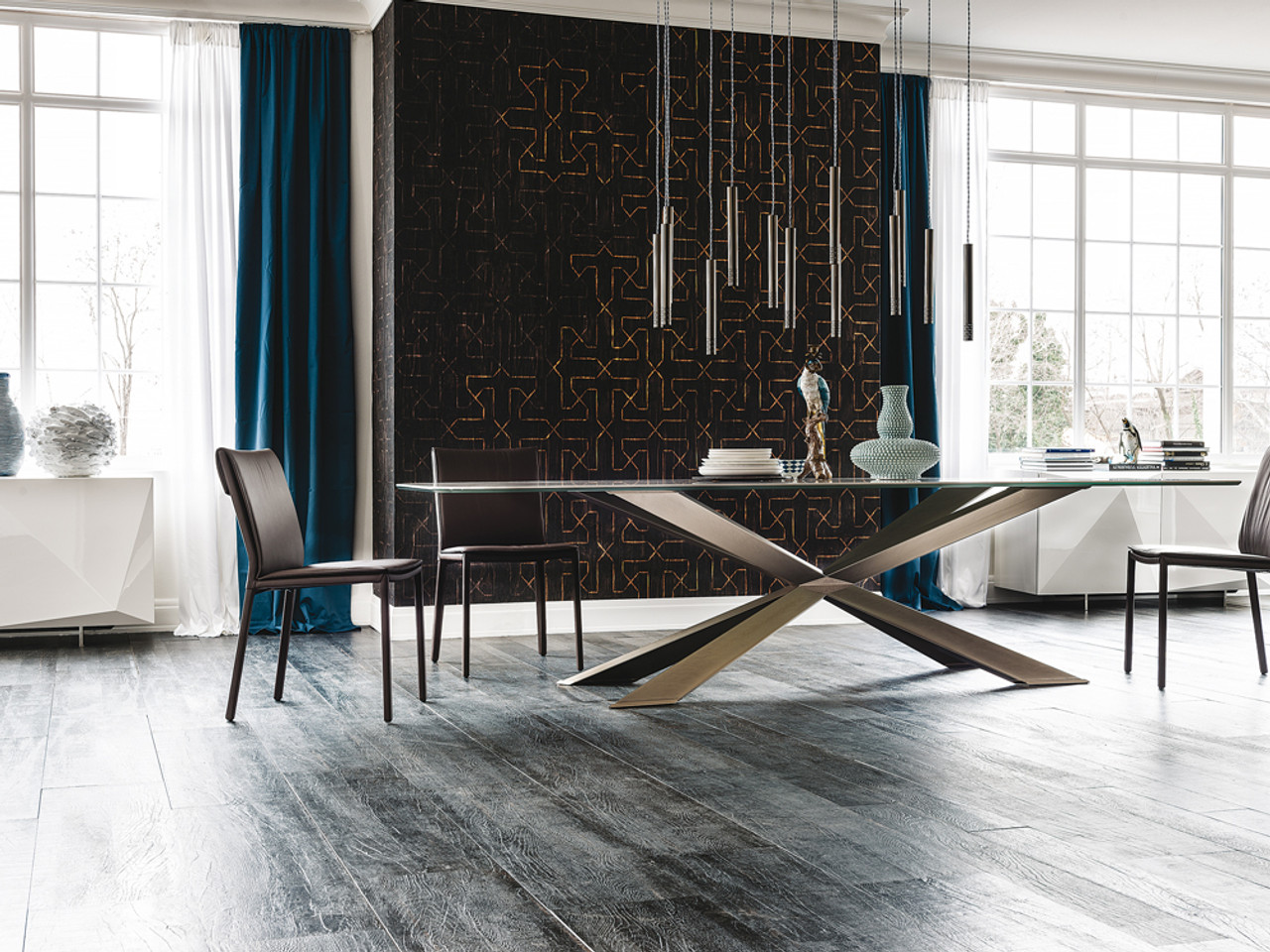 Cattelan Italia Spyder Keramik Dining Table by Philip Jackson