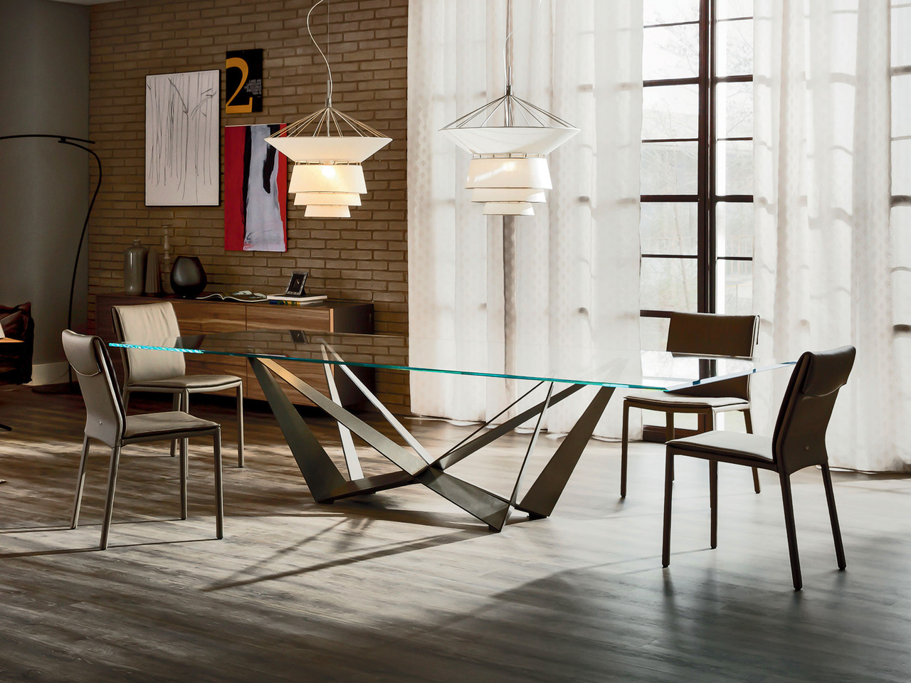 Cattelan Italia Skorpio Table by Andrea Lucatello