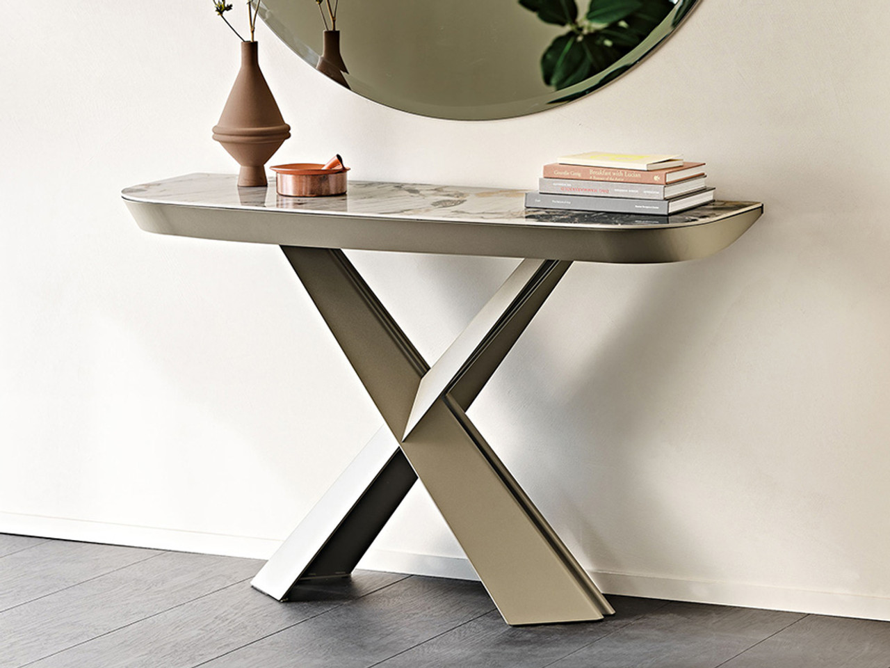 Terminal Keramik Drive Console Table