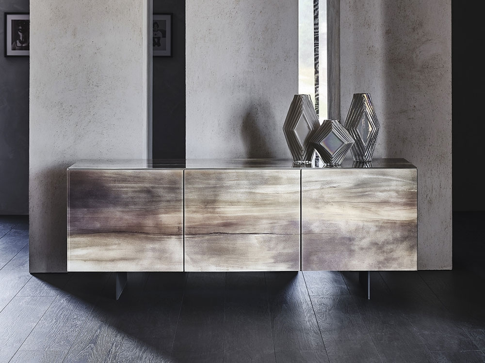 Cattelan Italia Focus Crystalart Sideboard by Paolo Cattelan 