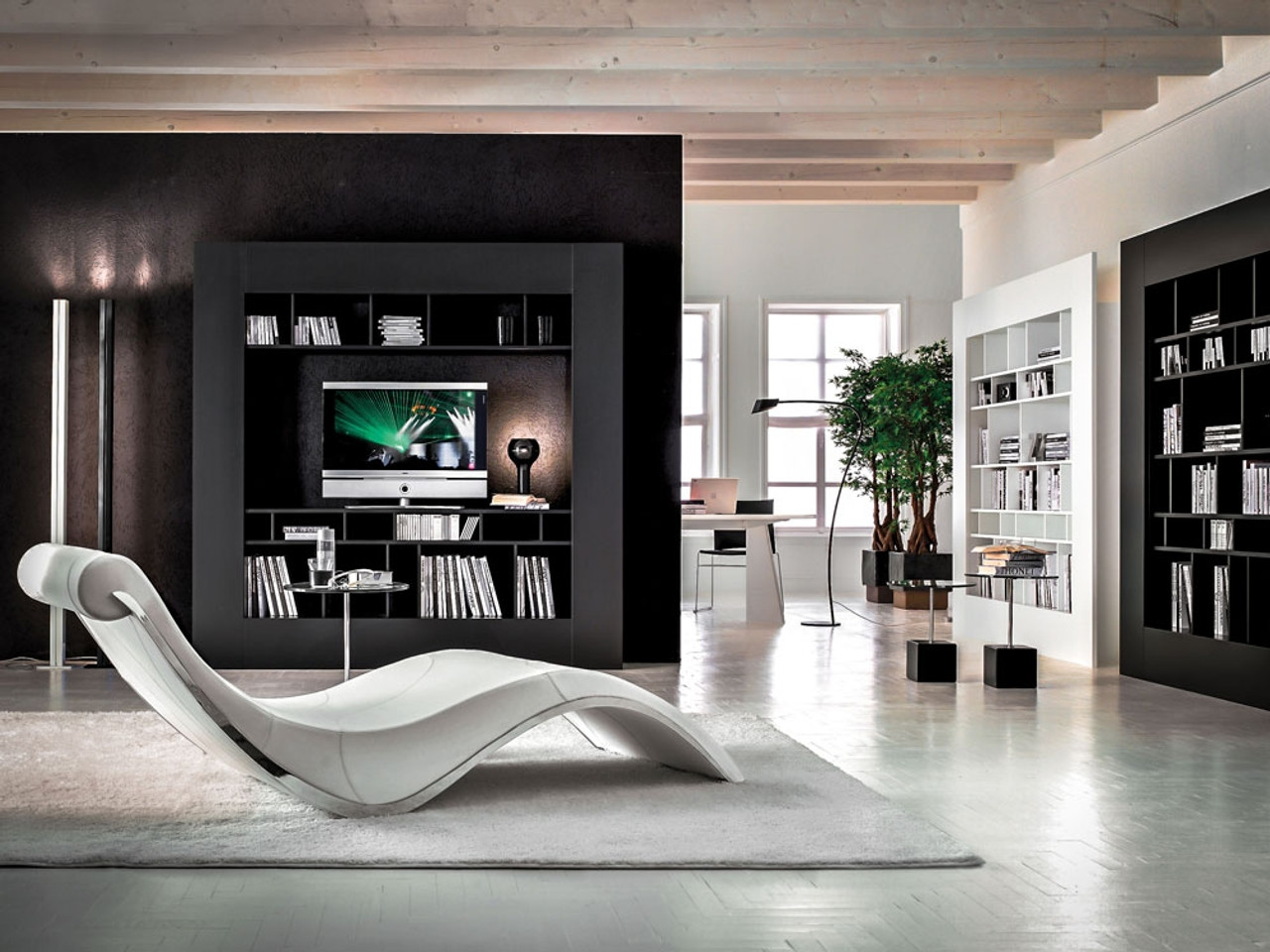 Cattelan Italia Sylvester Chaise Lounge by Leonardo Dainelli