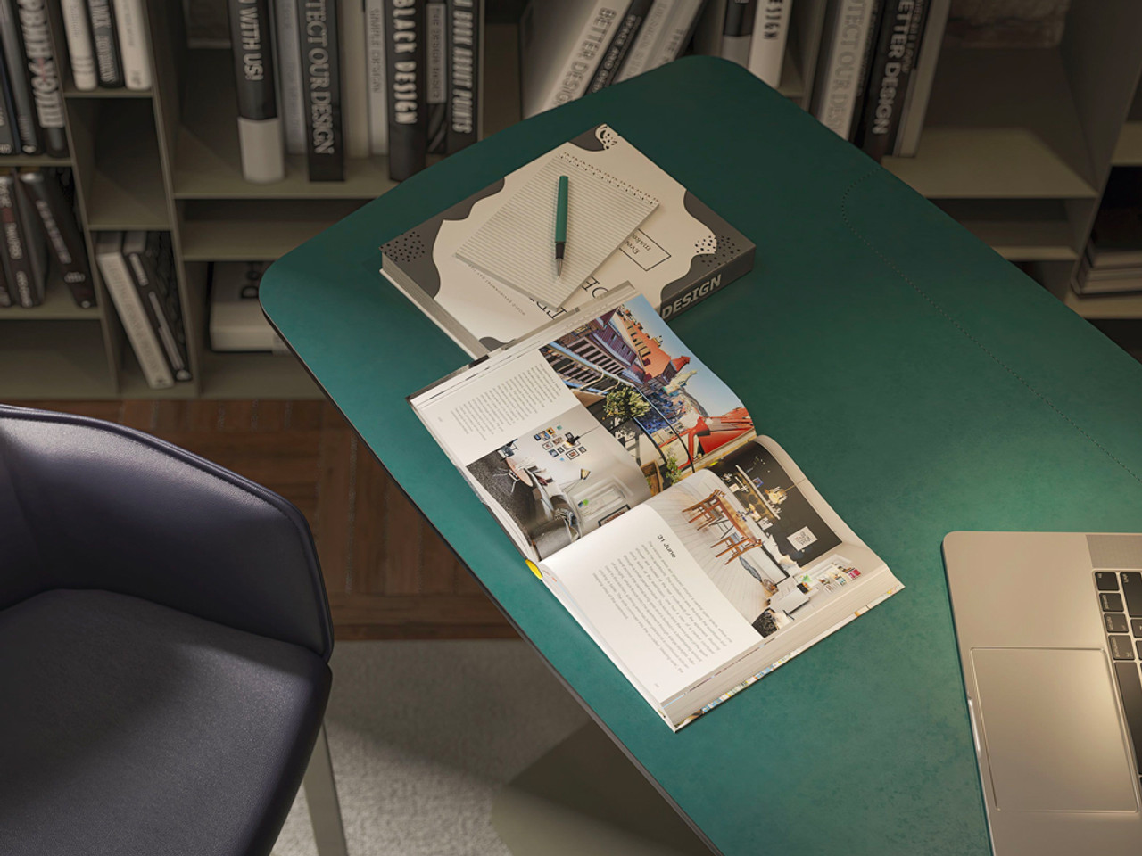 Runner Leather Desk