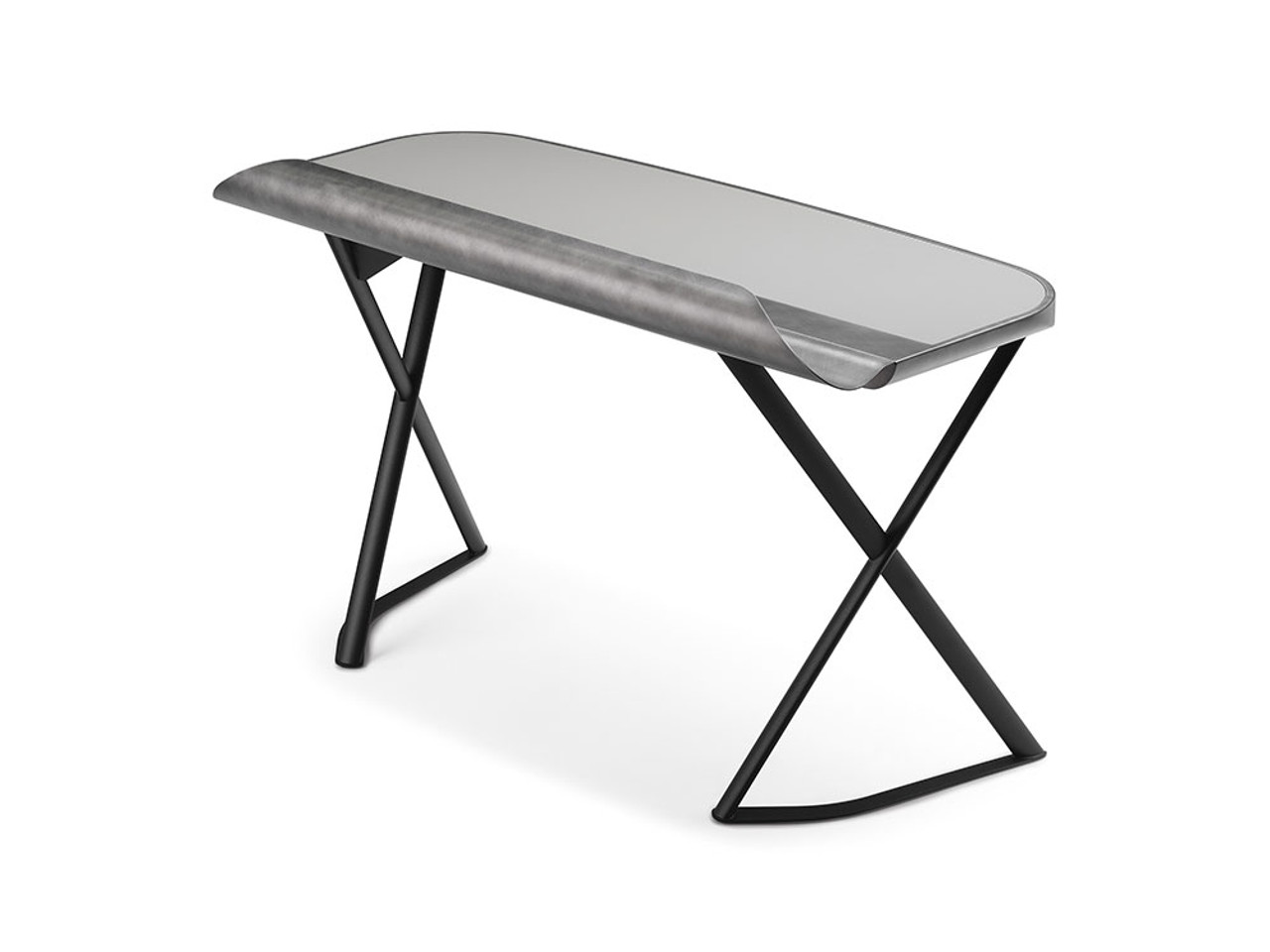 Cattelan Italia Cocoon Leather Desk by Paolo Cattelan